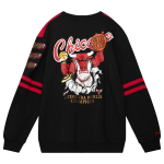 CHICAGO BULLS MEN'S ALL OVER CREWNECK SWEATSHIRT 2.0
