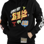 CHICAGO BULLS MEN'S SLAP STICKER HOODIE SWEATER