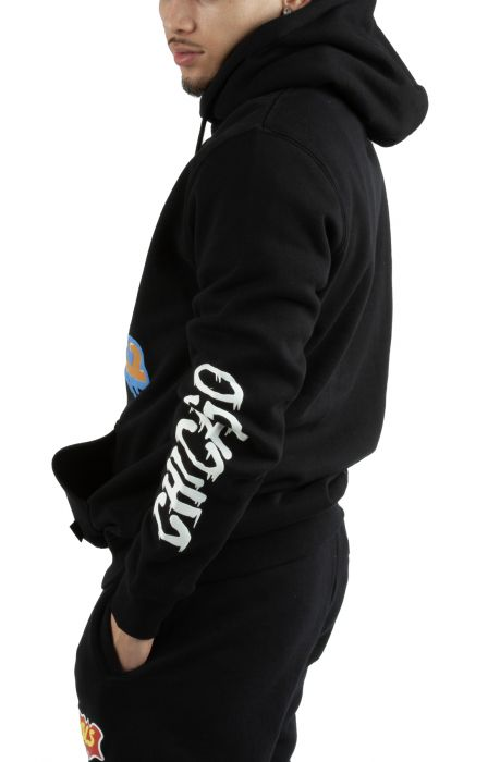 CHICAGO BULLS MEN'S SLAP STICKER HOODIE SWEATER