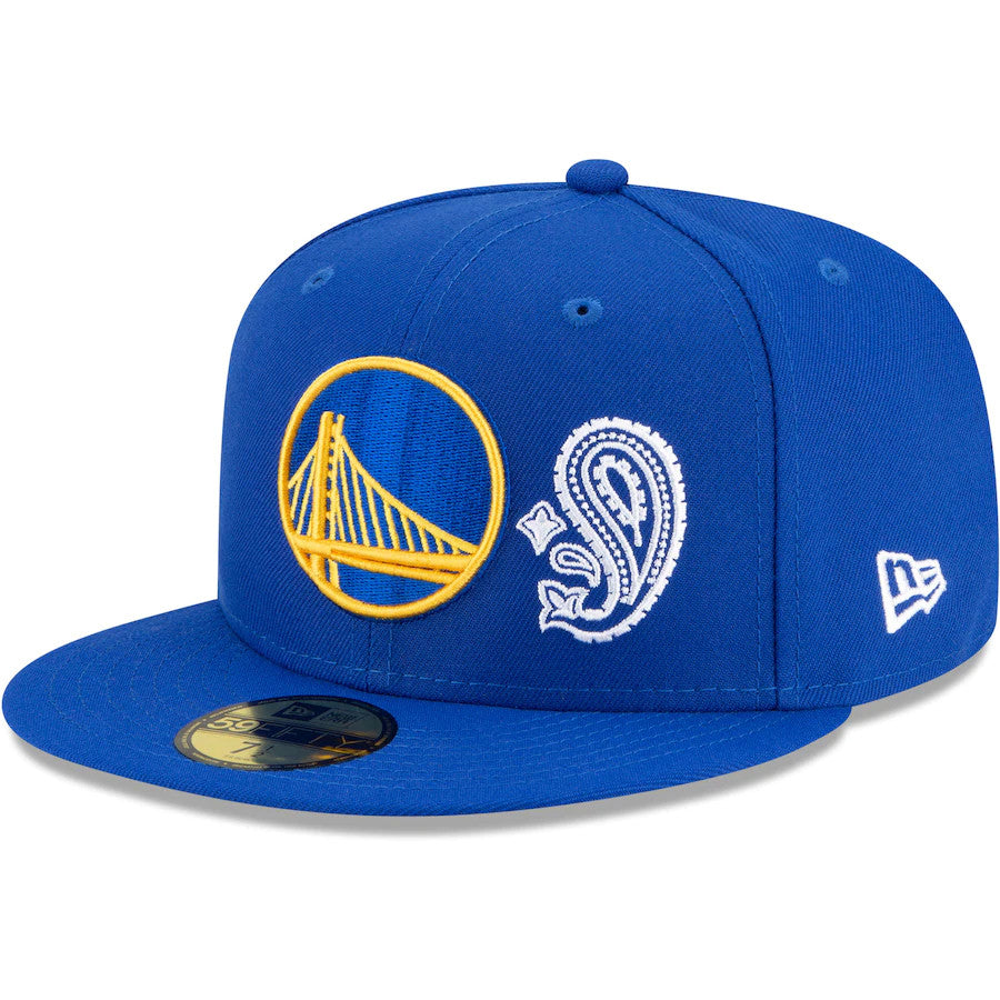GOLDEN STATE WARRIORS PAISLEY 9525 59FIFTY FITTED