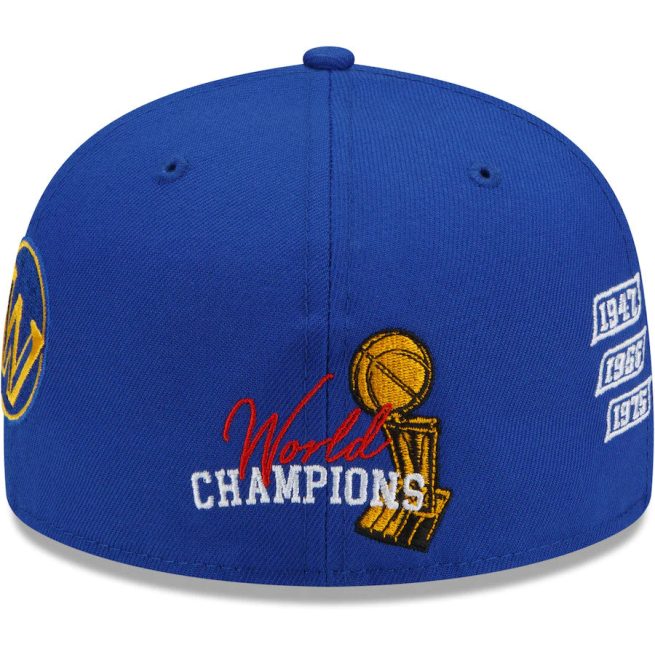GOLDEN STATE WARRIORS COUNT THE RINGS 59FIFTY FITTED