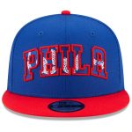 PHILADELPHIA 76ERS ON STAGE DRAFT HAT 9FIFTY